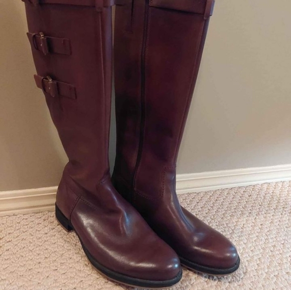Ecco Shoes - NEW Ecco Tall Brown Riding Boots